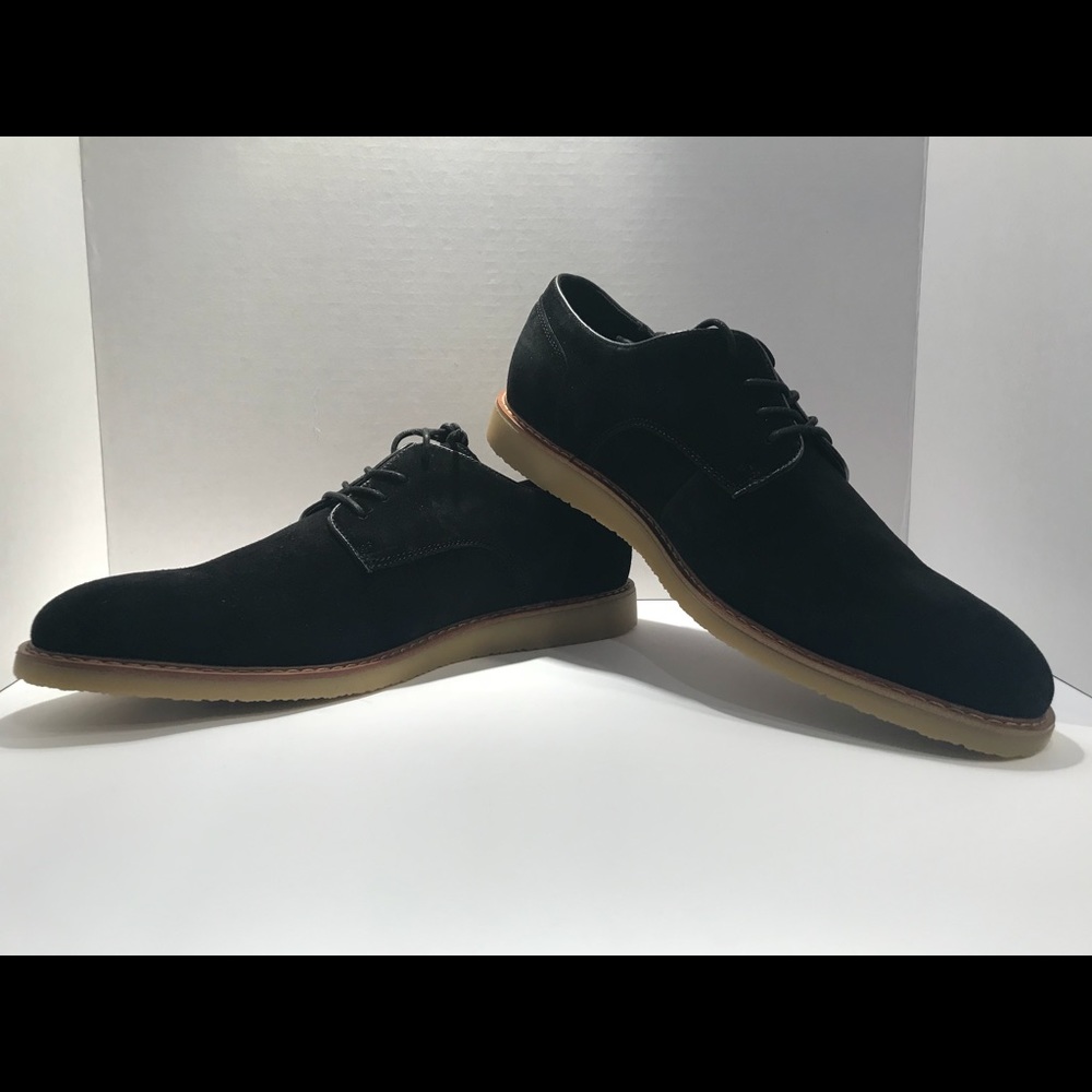 Bar III Black Baxter Buck Lace - Up Black